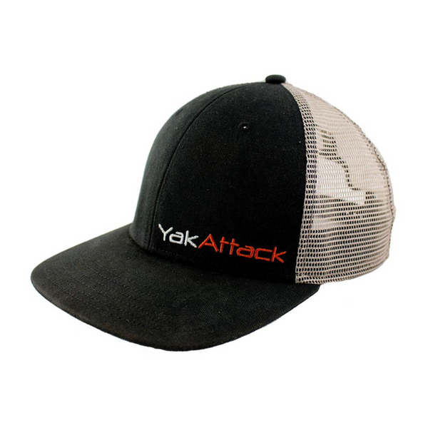 YakAttack - YakAttack BlackPak Trucker Hat - Tan/Black | Paddle Outlet