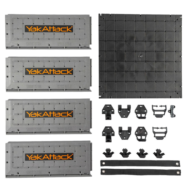 13x13 ShortStak Upgrade Kit for BlackPak Pro - Battleship Grey YakAttack