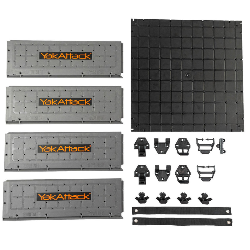 16x16 ShortStak Upgrade Kit for BlackPak Pro - Battleship Grey YakAttack