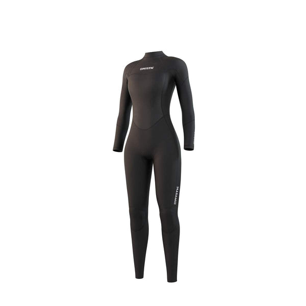 Womens Star 3/2mm Back Zip Wetsuit - Black - 2024 Mystic