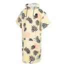 Poncho Velours AOP - Yellow Mystic