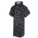 Poncho Velours AOP - Black Mystic