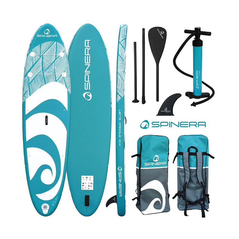 Let's Paddle 12ft - Inflatable SUP Package Spinera