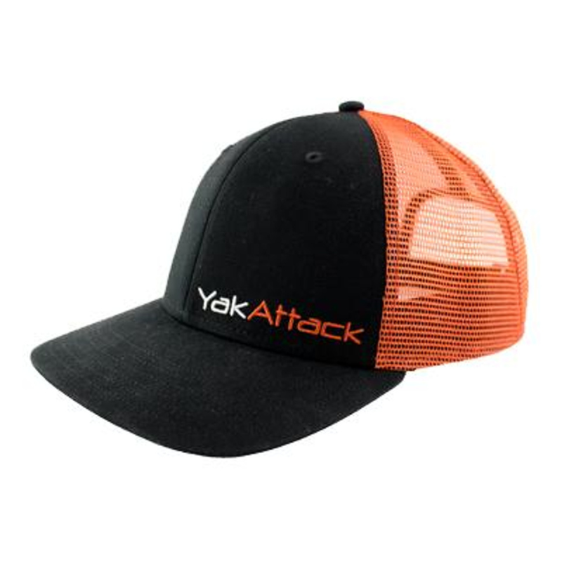 YakAttack - YakAttack BlackPak Trucker Hat - Orange/Black YakAttack