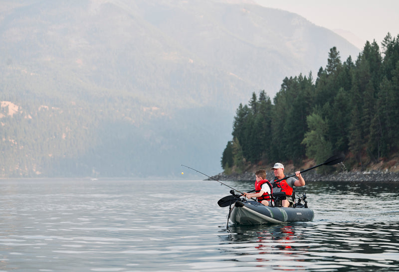 Aquaglide | Blackfoot Angler 160 | Inflatable  Kayak | Paddle Outlet 1