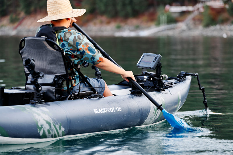 Aquaglide Blackfoot Angler 160 Inflatable Kayak Paddle Outlet