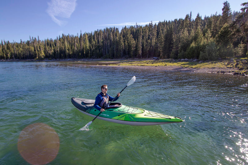 Aquaglide | Navarro 130 Inflatable Touring Kayak | Paddle Outlet 1