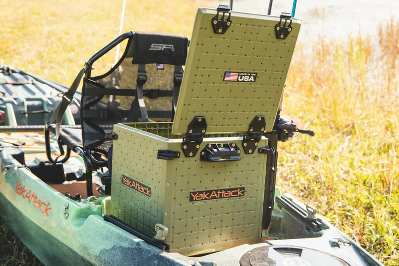 YakAttack - 13x13 BlackPak Pro - Olive Green | Paddle Outlet 4