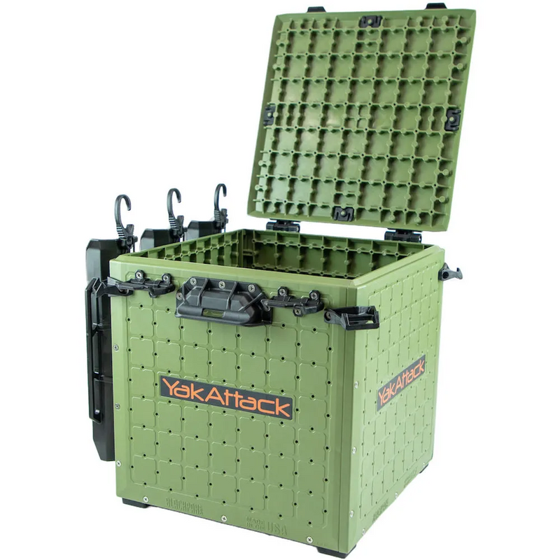 YakAttack - 13x13 BlackPak Pro - Olive Green | Paddle Outlet 2