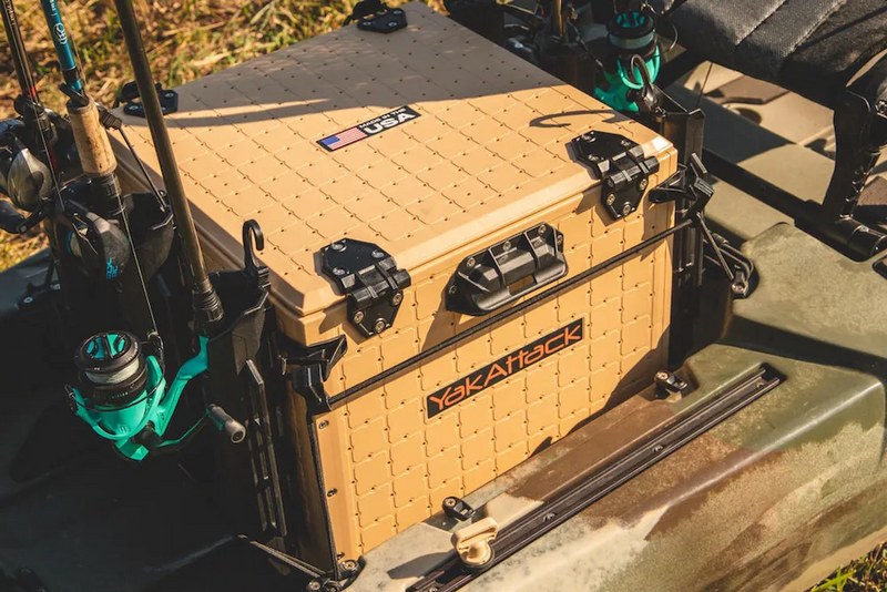 YakAttack - 16x16 BlackPak Pro - Desert Sand | Paddle Outlet | 5