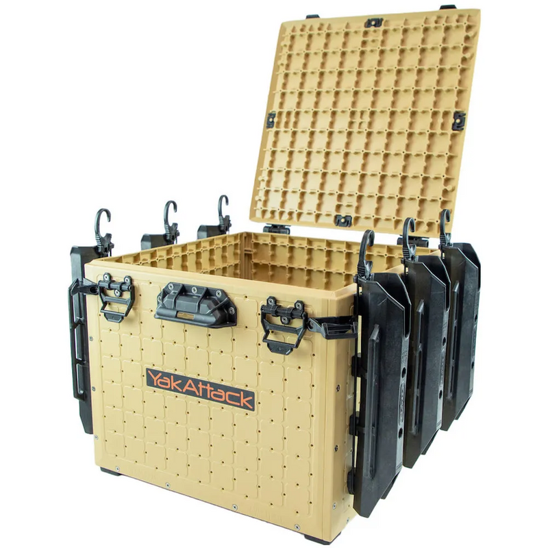 YakAttack - 16x16 BlackPak Pro - Desert Sand | Paddle Outlet | 2