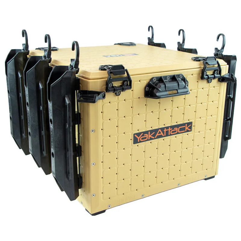 YakAttack - 16x16 BlackPak Pro - Desert Sand | Paddle Outlet | 1