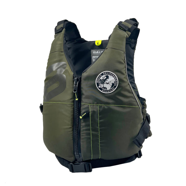 Baltic - Radial E.I Buoyancy Aid - Olive Green - Paddle Outlet Life Jackets