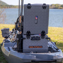 BlackPak Pro Kayak Fishing Crate - 13x16 - Battleship Grey YakAttack