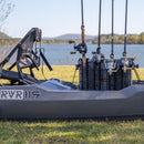 BlackPak Pro Kayak Fishing Crate - 13x16 - Battleship Grey YakAttack