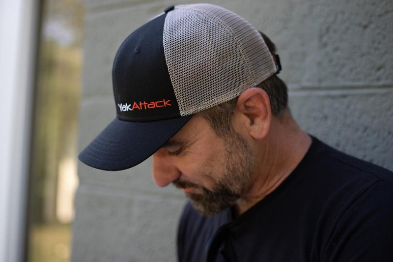 YakAttack - YakAttack BlackPak Trucker Hat - Tan/Black | Paddle Outlet 2