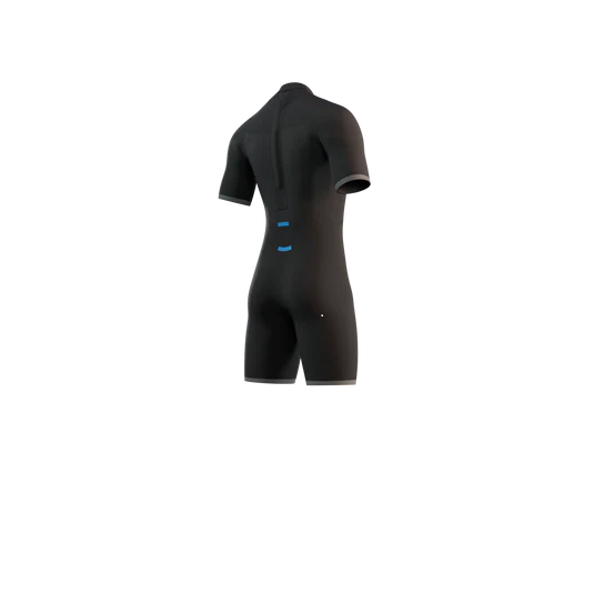 Mystic - Brand 3/2mm Back Zip Shorty - Night Blue - 2024 Mystic