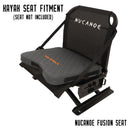 MultiFlex Seat Cusion, Includes Straps, Medium/Firm - Grey YakAttack