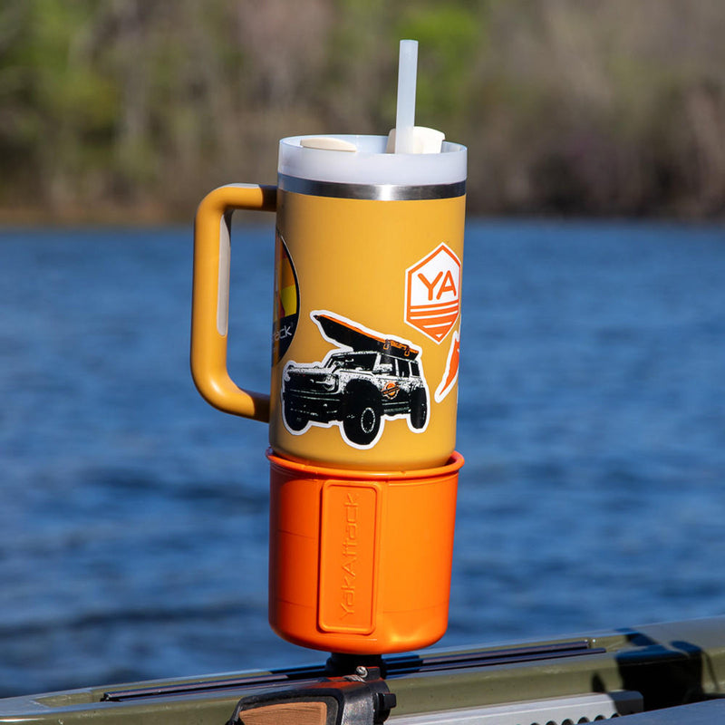 MultiMount Cup Holder - YakAttack Orange YakAttack