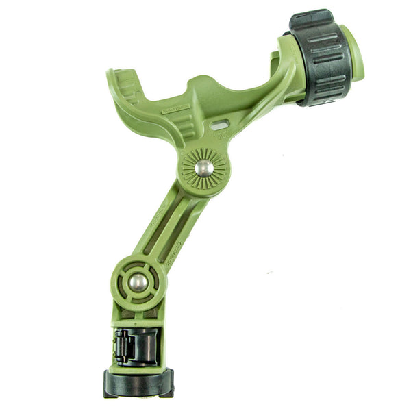 YakAttack - Omega Pro Rod Holder - Olive Green | Paddle Outlet