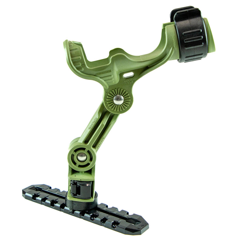 YakAttack - Omega Pro Rod Holder - Olive Green | Paddle Outlet 3