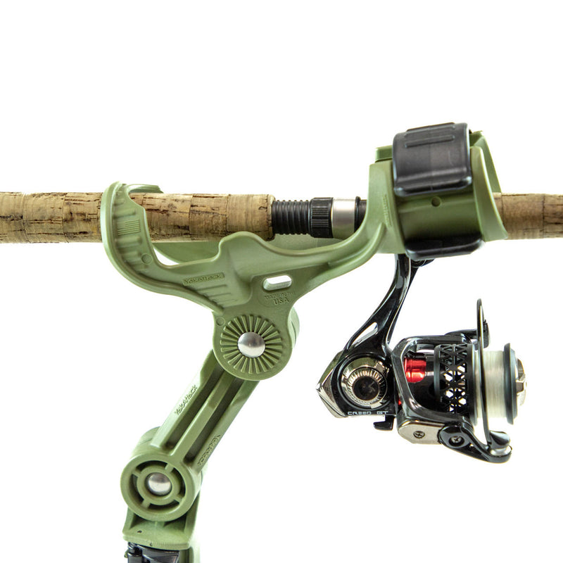 YakAttack - Omega Pro Rod Holder - Olive Green | Paddle Outlet 4