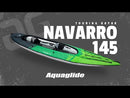 Aquaglide | Navarro 145 Inflatable Touring Kayak | Paddle Outlet 4