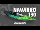 Aquaglide | Navarro 130 Inflatable Touring Kayak | Paddle Outlet 4