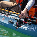 YakAttack - SideStage Rod Rack includes 6 Flipgrips, 2 ClickTrac Rails, Simple Track Mount