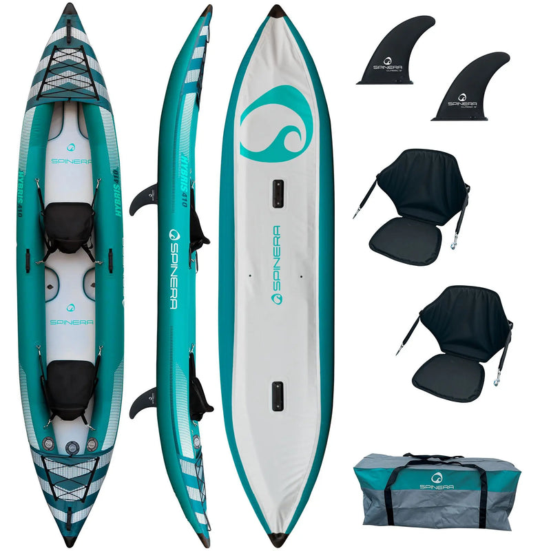 Hybris 410 - Touring Inflatable Kayak Spinera