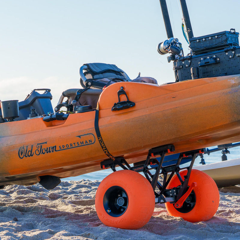TowNStow Bunkster Kayak Cart with Sand Tires YakAttack