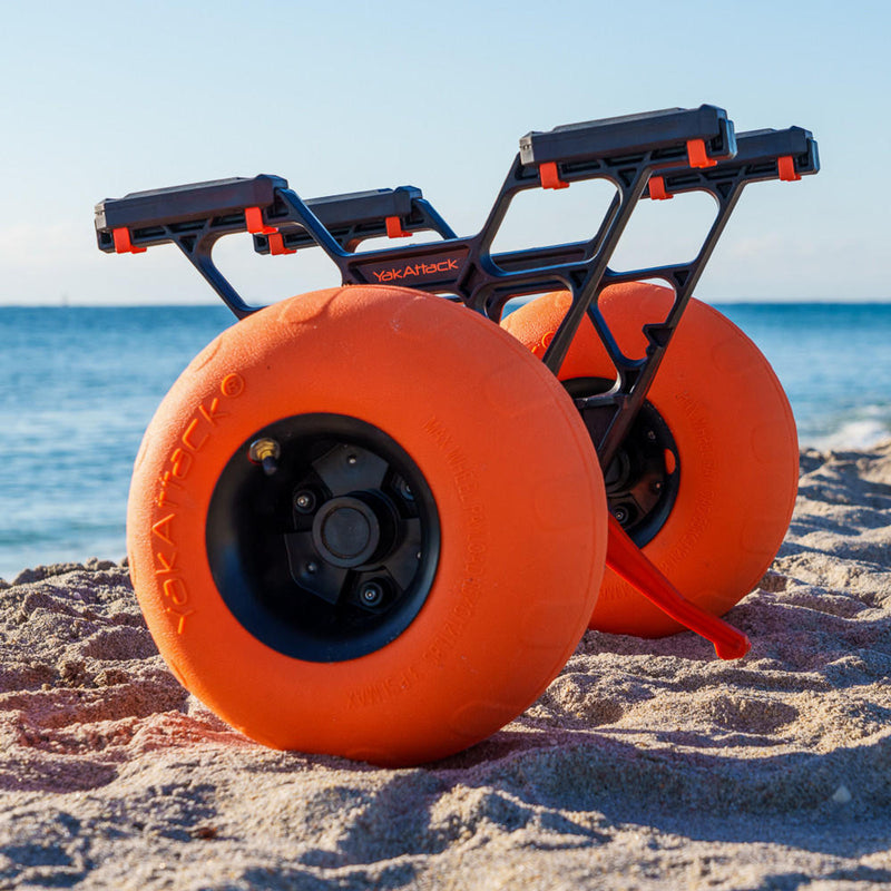 TowNStow Bunkster Kayak Cart with Sand Tires YakAttack