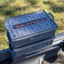 TracPak Combo Kit Two Boxes and Quick Release Base - Battleship Grey YakAttack