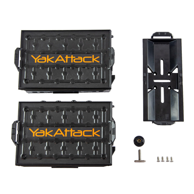 TracPak Combo Kit - Two Boxes and Track Mount YakAttack