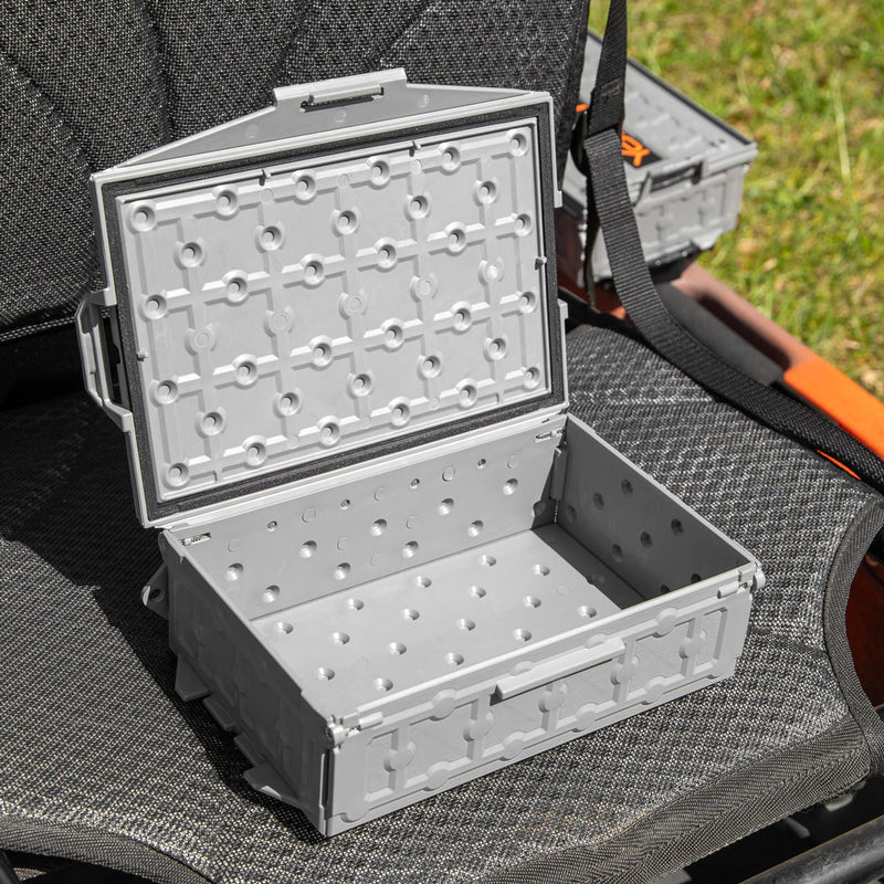 TracPak Stackable Storage Box Spare Box - Battleship Grey YakAttack