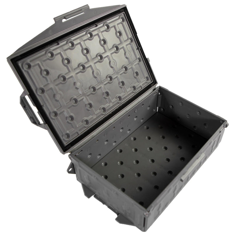 TracPak Stackable Storage Box Spare Box - Battleship Grey YakAttack