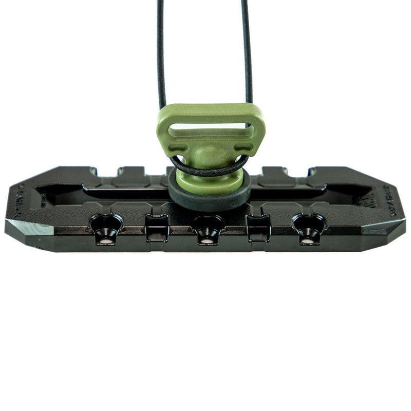 YakAttack - Vertical Tie Down - Track Mount - 2 pack - Olive Green | Paddle Outlet 6