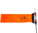 YakAttack - 6 X 18 Orange ProGlo Flag Kit | Paddle Outlet 1