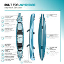Molveno 430 - 2 Person Inflatable Kayak Spinera