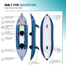 Duo 340 Package - 2 Person HDDS Kayak - 2x Paddles, Pump, Seats & Bag Spinera