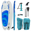Spinera - Classic iSUP HDDS - w/ALU Paddle, Leash, Pump & Bag - 10ft8 - Blue Spinera