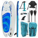 Spinera - Classic iSUP HDDS - w/ Kayak Seat, ALU Paddle, Leash, Pump & Bag - 10ft8 - Blue Spinera