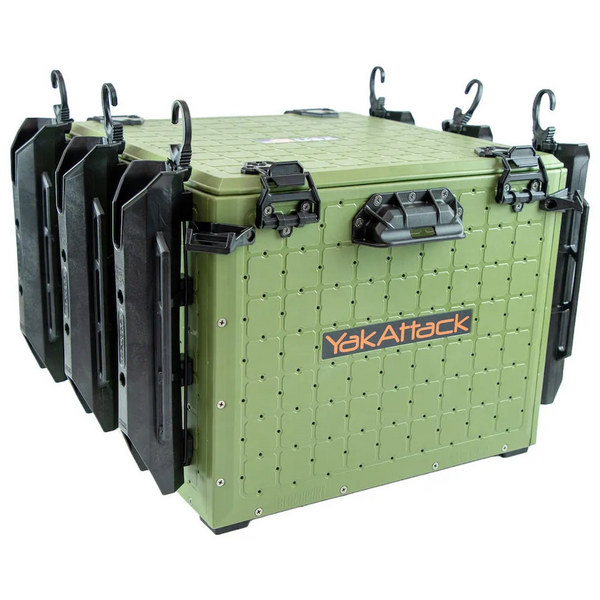 YakAttack - 16 in x16 in BlackPak Pro - Olive Green | Paddle Outlet 