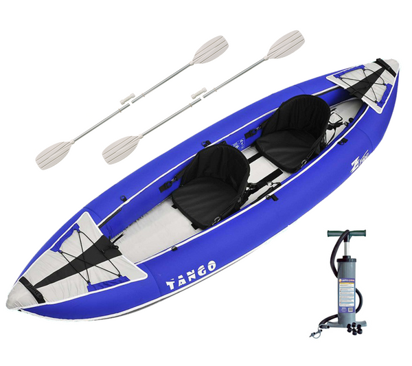Tango 200 - Inflatable Recreational Kayak - Paddle Package Z-Pro