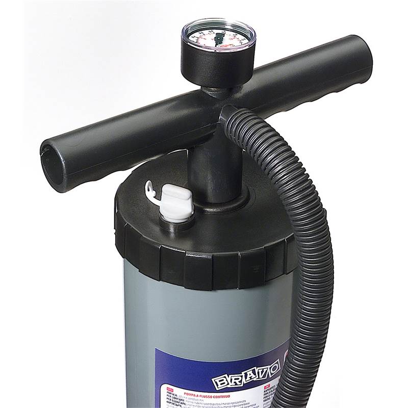 Bravo 6M - Double Action High Capacity Pump - Inc Gauge - Paddle Outlet