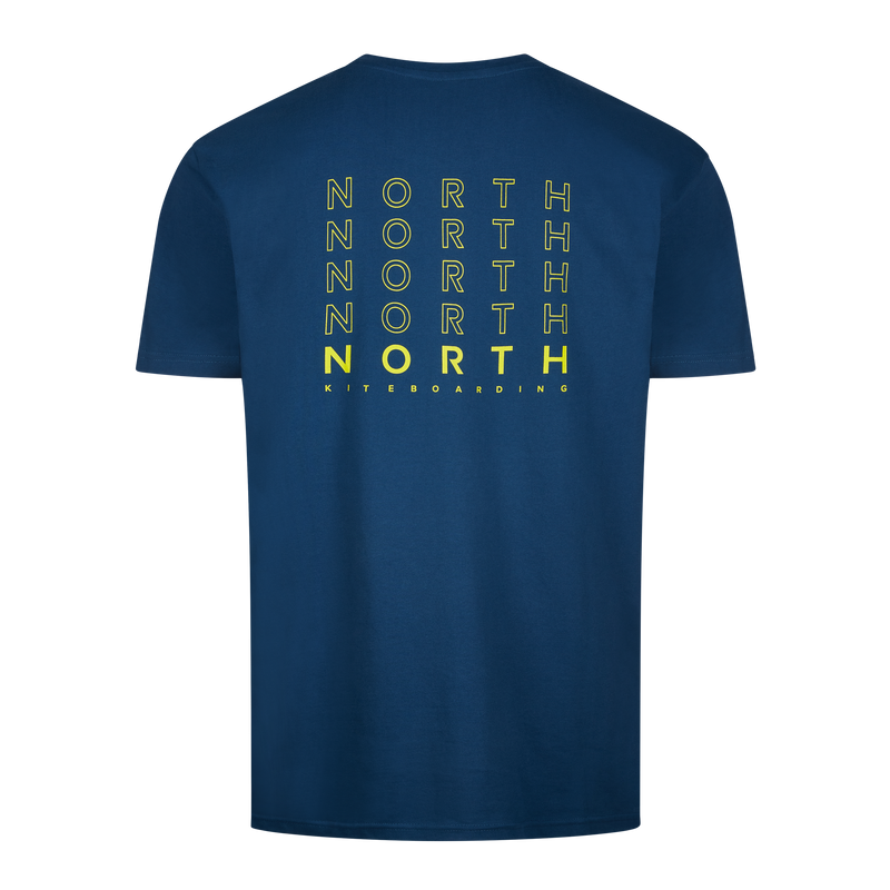 2021 North KB Link Tee in Sailor Blue or Black 3