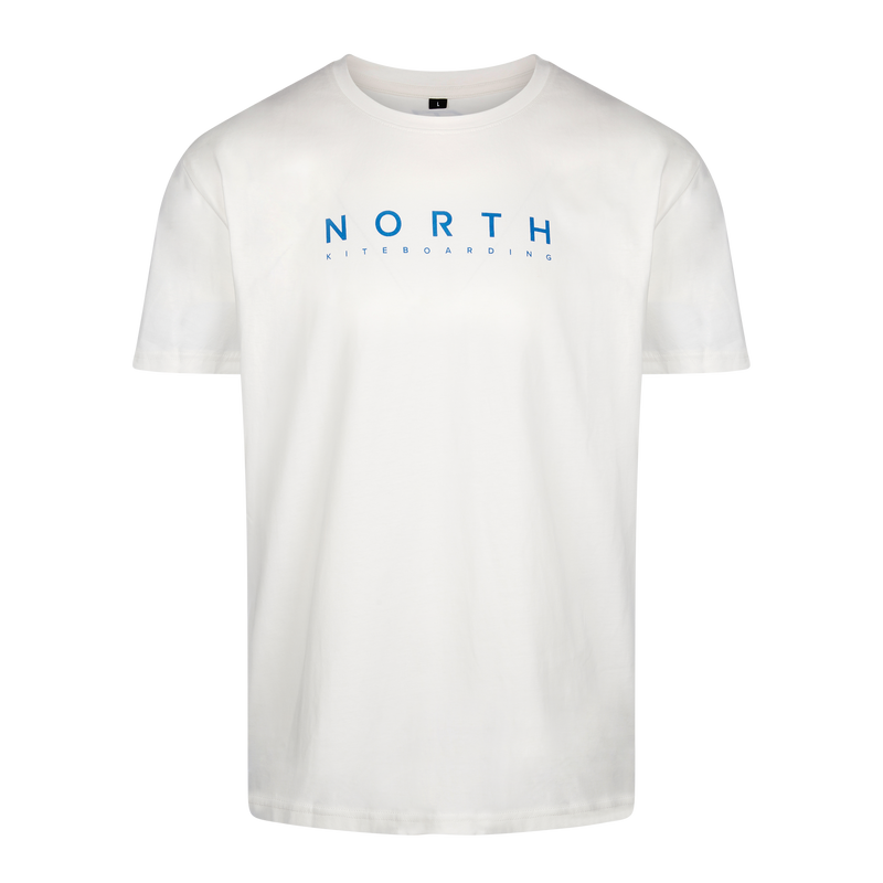 2021 North KB Solo Tee in White & Sailor Blue 
