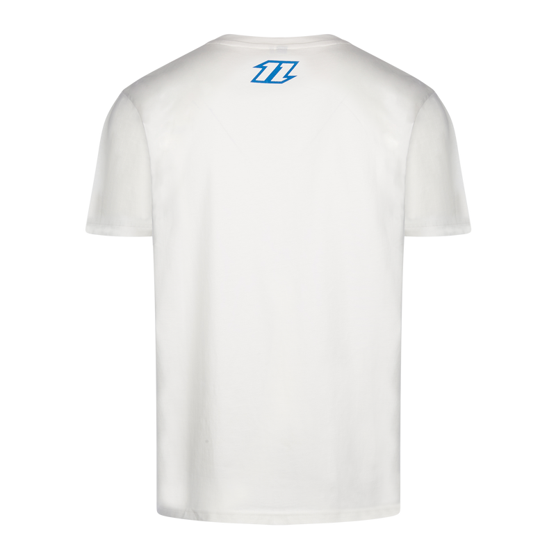2021 North KB Solo Tee in White & Sailor Blue 3
