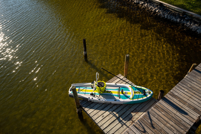 RACKHAM Aero 11ft Inflatable Paddleboard - Full Trax Jade Bote