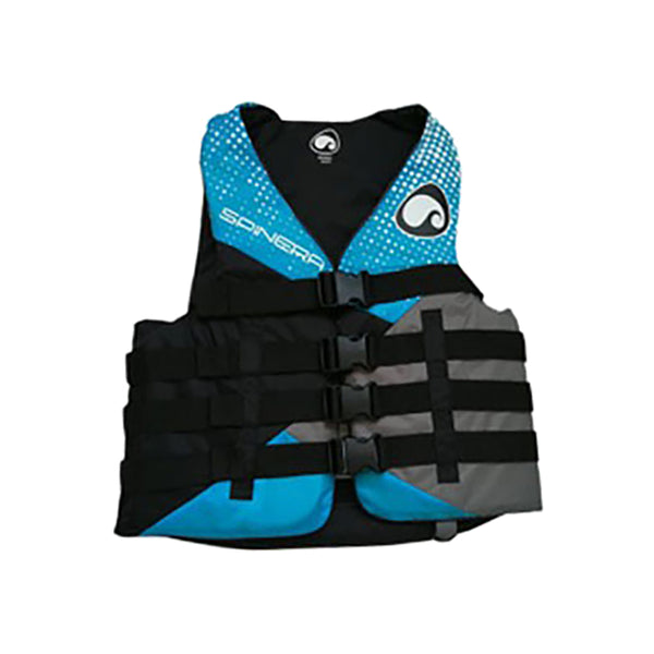 Deluxe Nylon Vest - Blue - Paddle Outlet